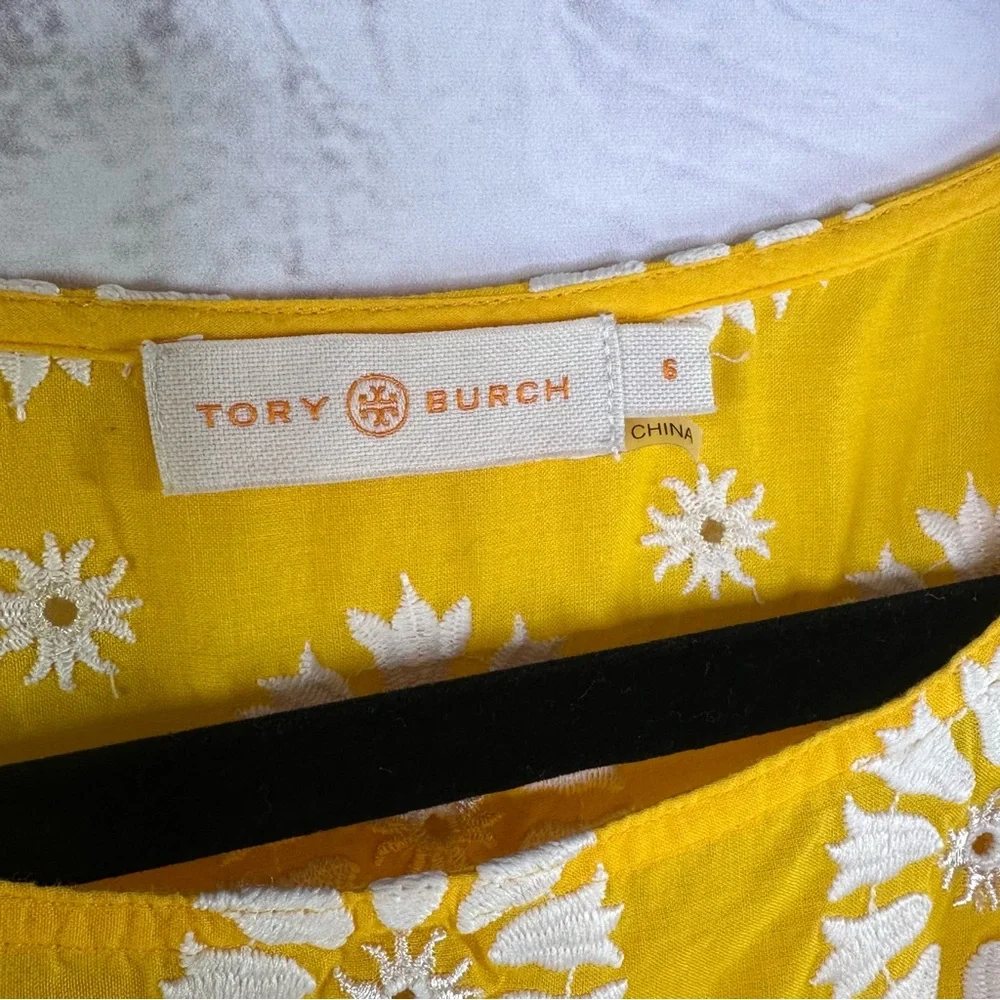 Tory Burch bright yellow